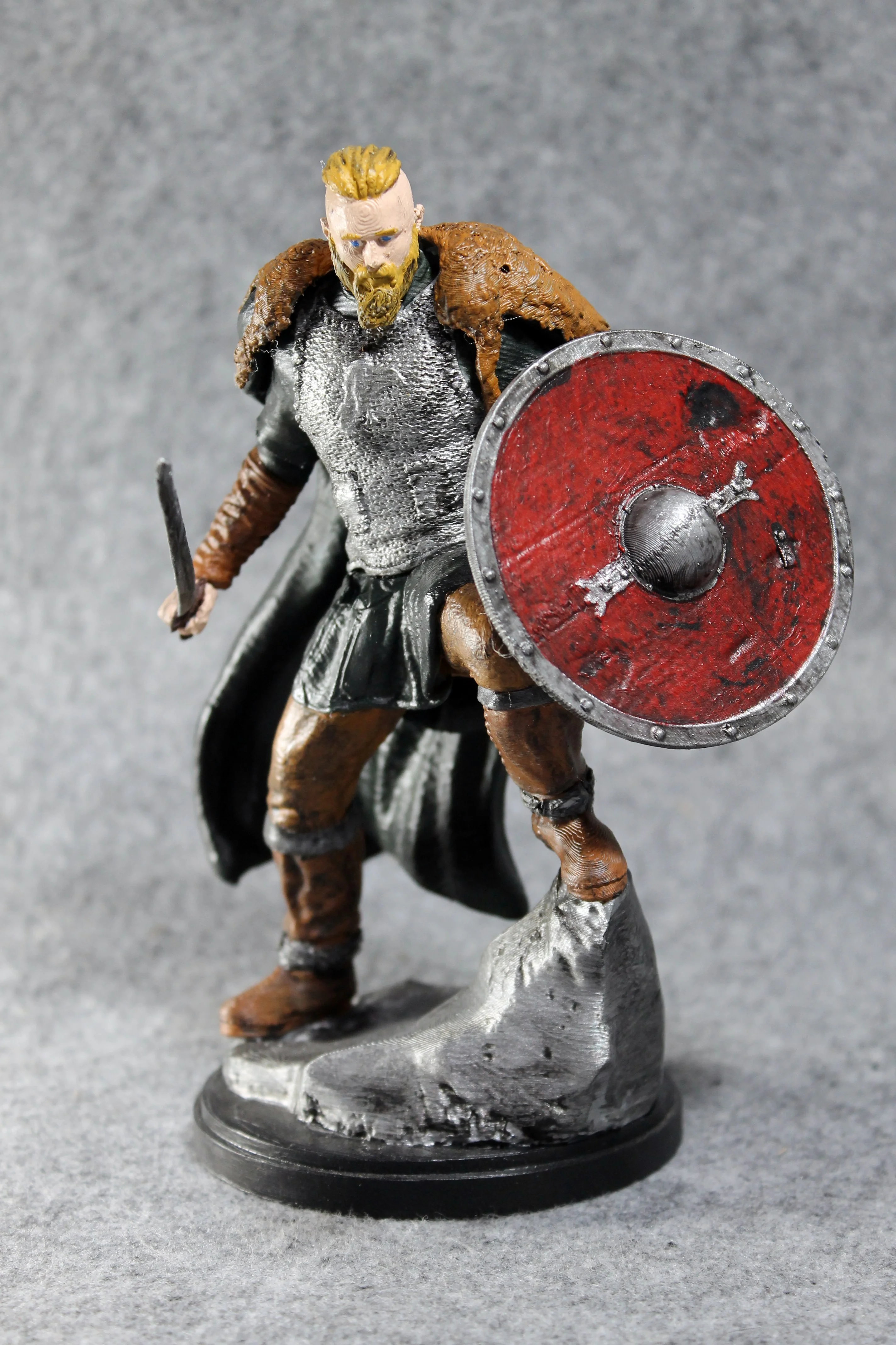 Ragnar Lothbrok Figürü 17 cm | PLA Filament 3D Baskı