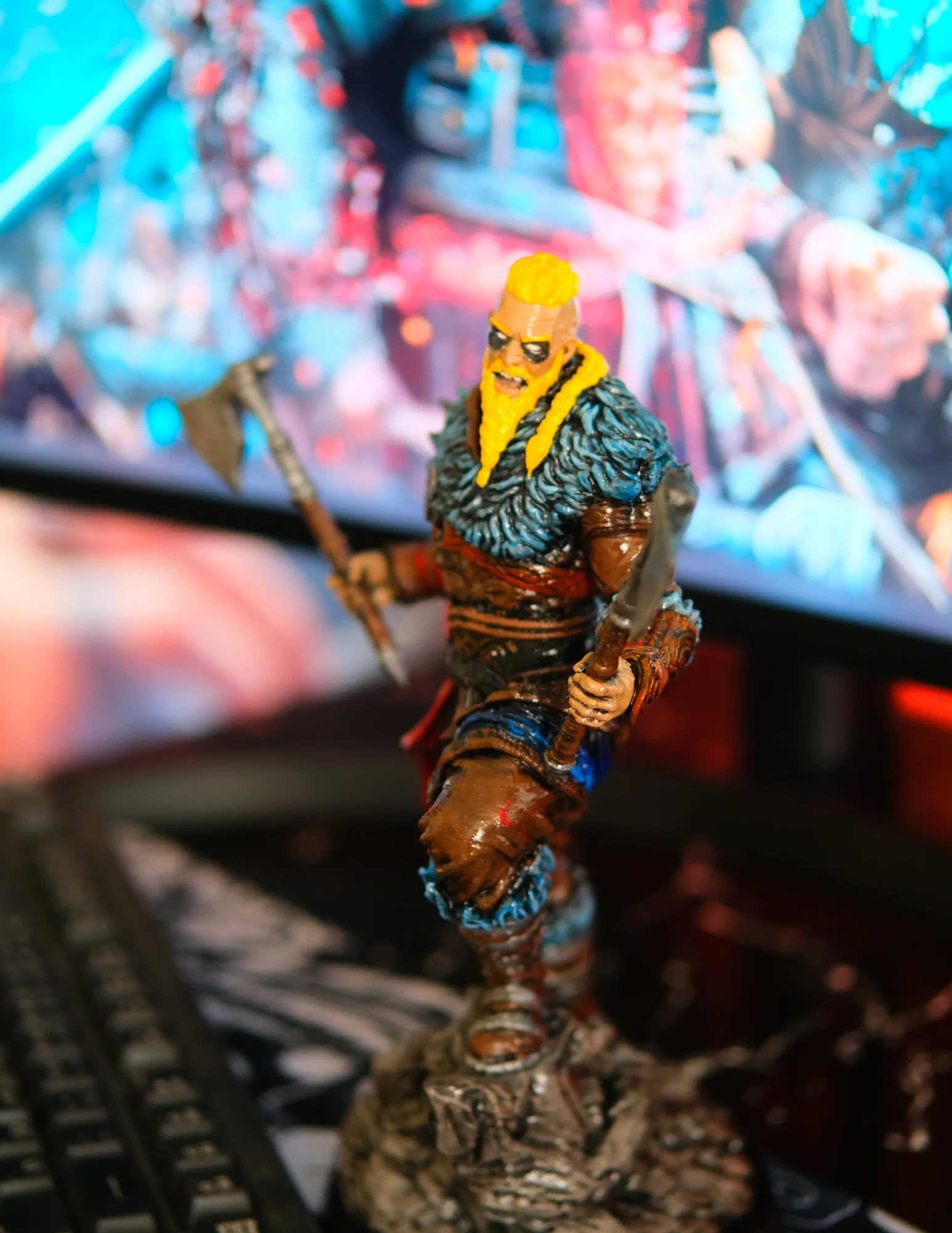 Assassin's Creed Valhalla Eivor Figür 25 cm - 3D Baskı 