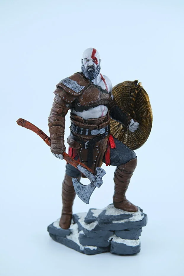Kratos - God Of War Büst / Figür 25cm Boyut