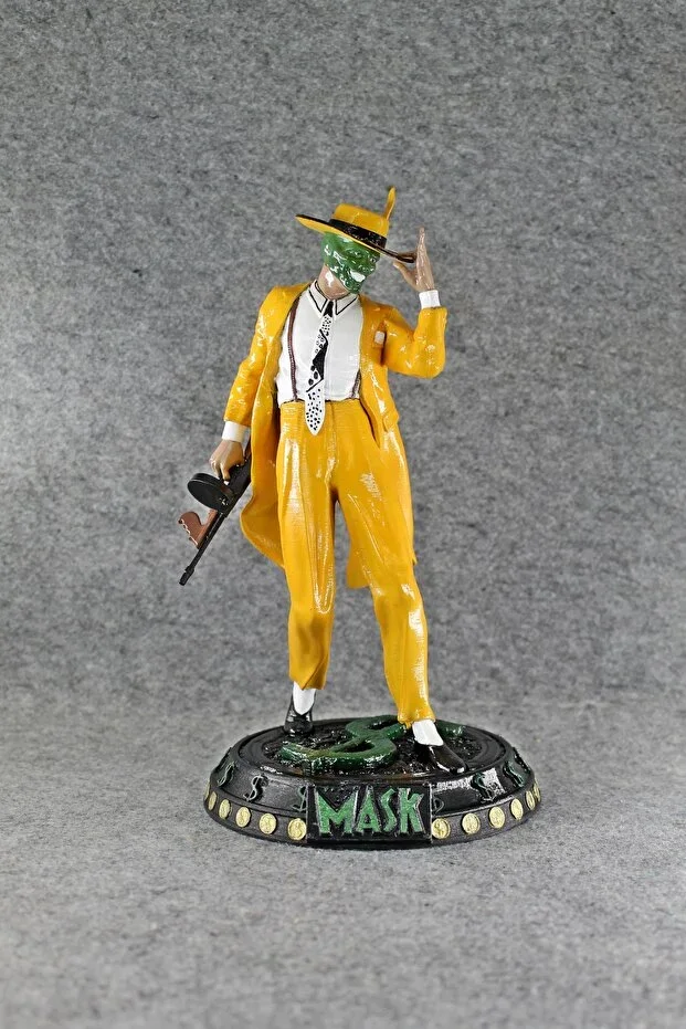 Maske ( The Mask - Jim Carrey ) 25cm Boyut Büst / Figür