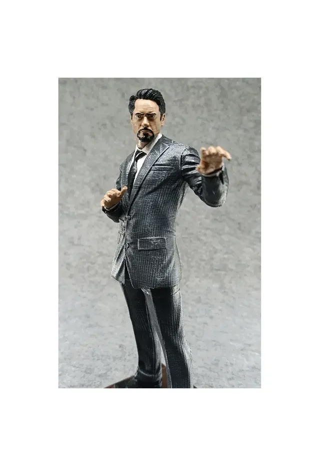 Tony Stark Figür 25 cm, El Yapımı 3D Yazıcı Baskı, Akrilik Boyama Koleksiyonluk
