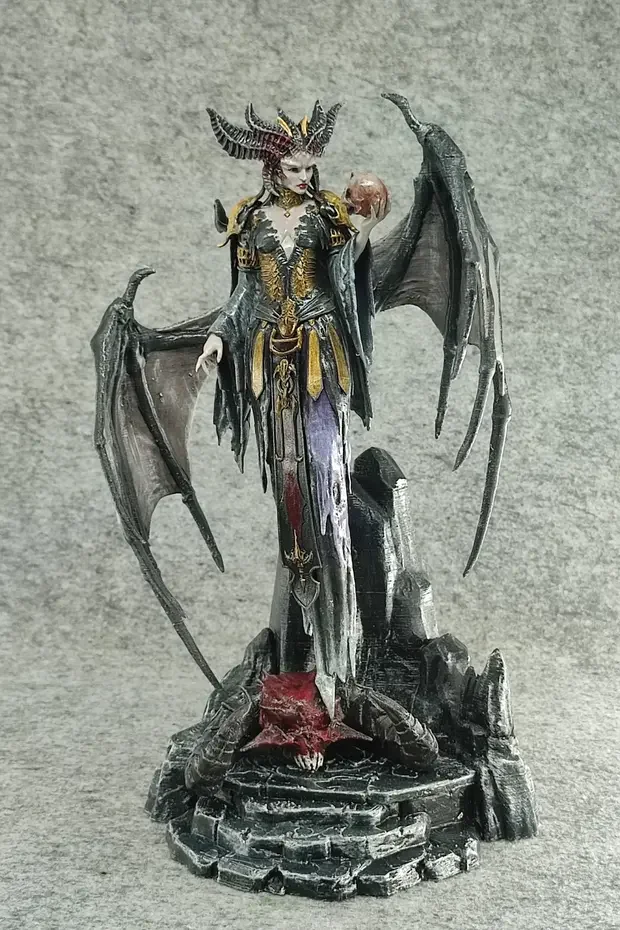 Lilith Diablo (KARANLIĞIN KRALİÇESİ) Figür/büst 27 Cm