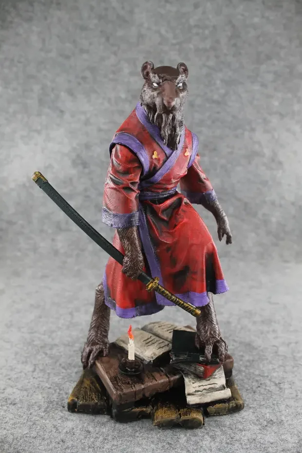 Splinter Usta - 21 CM BOYUT Ninja Kaplumbağalar ( Ninja Turtles ) Figür