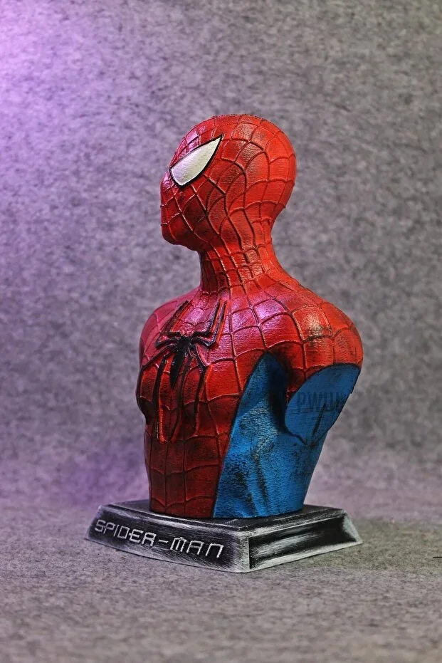 Spider-man Örümcek Adam  20cm Büst / Figür