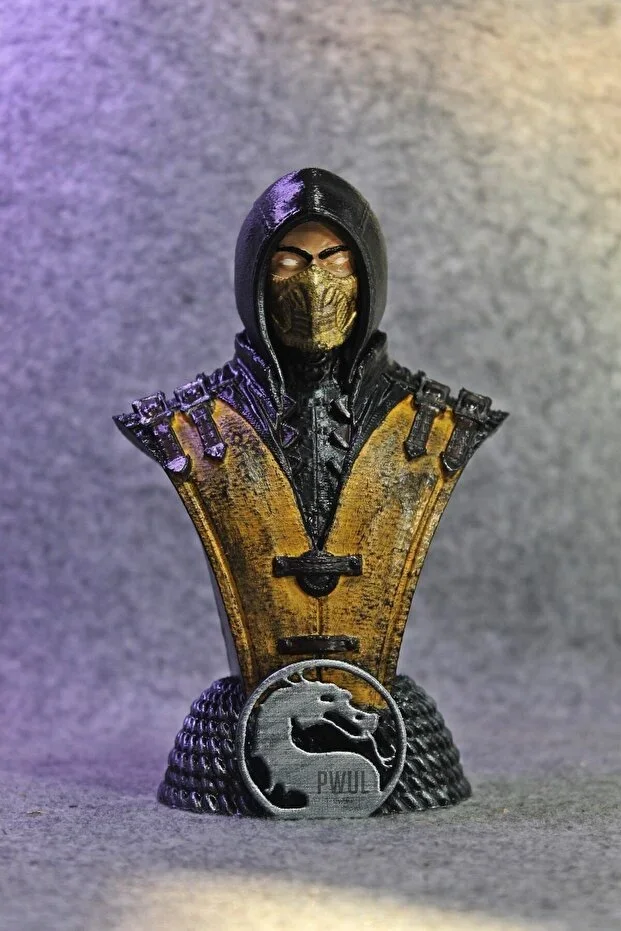 Scorpion - Mortal Kombat 15cm  Büst / Figür