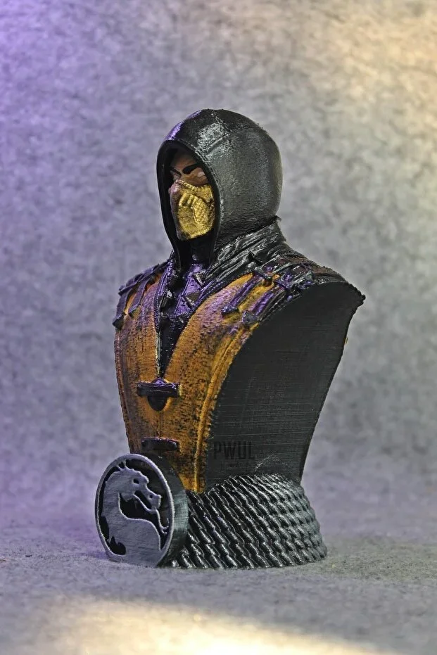 Scorpion - Mortal Kombat 15cm  Büst / Figür