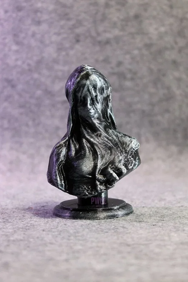 Peçeli Meryem 10cm Boyut ( The Veiled Virgin ) ( Giovanni Strazza ) Büst / Figür