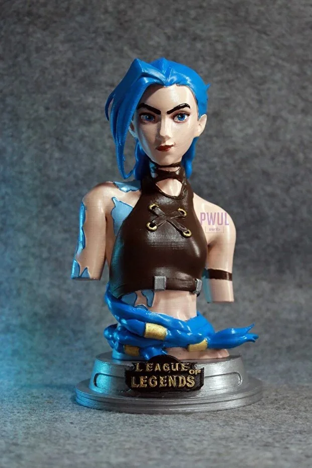 Jinx - Lol ( 20cm Boy ) Büst / Figür