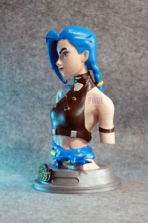 Jinx - Lol ( 20cm Boy ) Büst / Figür