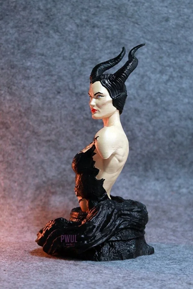 Malefiz (maleficent) - ( 20cm Boy ) Büst / Figür