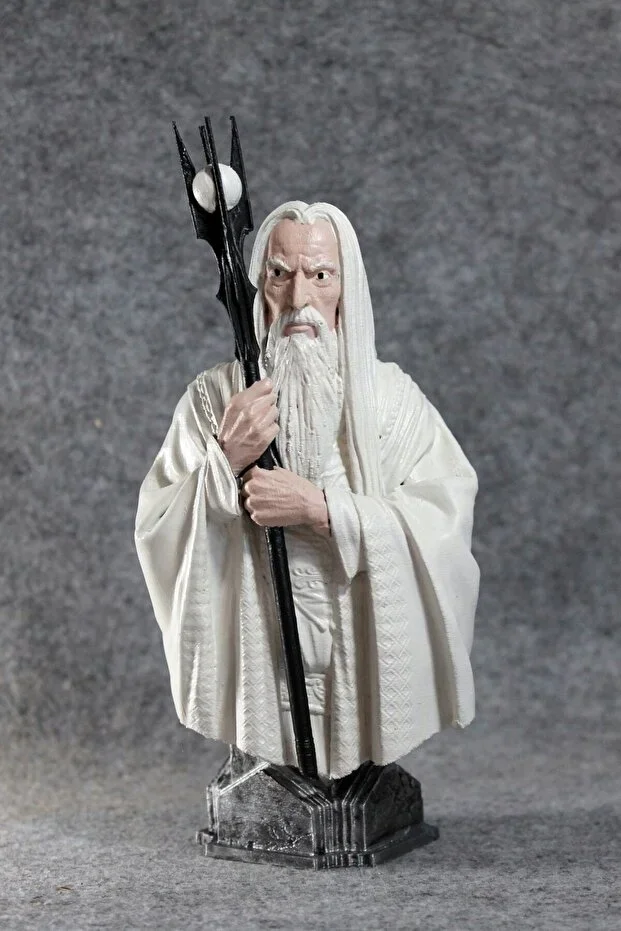 Saruman - Yüzüklerin Efendisi ( Lord Of The Rings ) Büst / Figür 15cm Boyut
