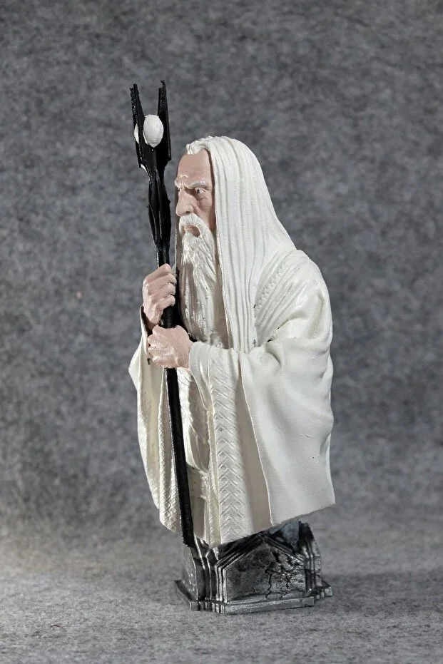 Saruman - Yüzüklerin Efendisi ( Lord Of The Rings ) Büst / Figür 15cm Boyut