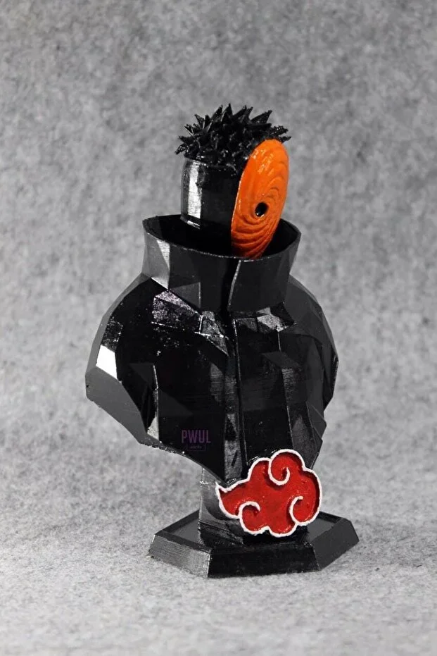 Obito Uchiha ( Tobi ) Uyumlu Akatsuki Büst / Figür - 15cm