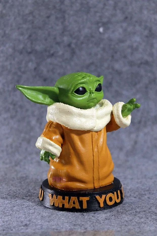 Baby Yoda - Star Wars Büst / Figür 10cm Boyut