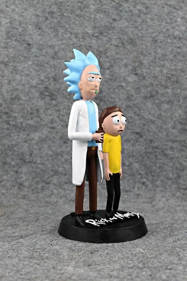 Rick And Morty - Büst  Figür 20cm Boyut